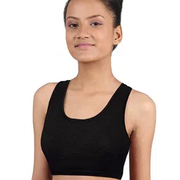 DChica Non-Padded Full Coverage Cotton Sports Bra-picture-21