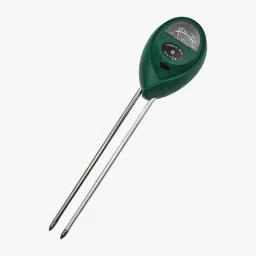 Three-Way Soil Meter for Moisture, Light Intensity and pH Testing image 1