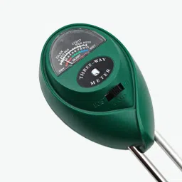 Three-Way Soil Meter for Moisture, Light Intensity and pH Testing image 2