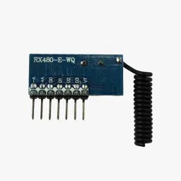QIACHIP Wireless 433Mhz RF Module Receiver Remote Control Built-in Learning Code 1527 image 2