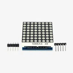 8x8 Dot Matrix Display Module with Driver Control IC image 2