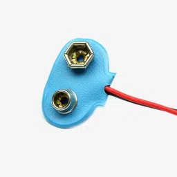 Battery Snapper Connector Clip with DC Jack image 3