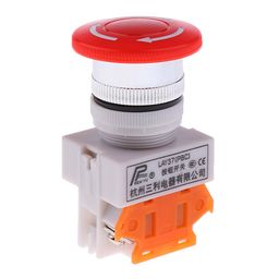 Generic E_14002886 Imported Ui 600V Ith 10A Emergency Stop Switch Push Button Switch Mushroom Push Button image 2