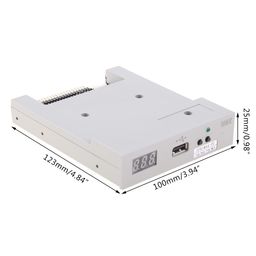 LINLIJIA 3.5" USB External Floppy Disk Drive Portable 1.44MB FDD for Embroidery Machines No for Extra Driver Required Plug and Fo Floppy Drive Emulator image 2