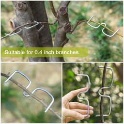 HASTHIP® Plant Branch Benders Fruit Tree Branch Spreader Support Spreader Puller Tying Machine Farm Tools New Plum Tree Open Angle Pull Branch stereotyped Branch Bending Tool Fruit Branch image 5