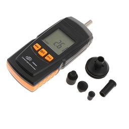 LOOM TREE® 1PCS Contact Speed Digital Tachometer LCD Display Tach Motor Small Engine Speed RPM Gauge Meter/Black | Electrical & Test Equipment | Test, Measurement & Inspection image 2