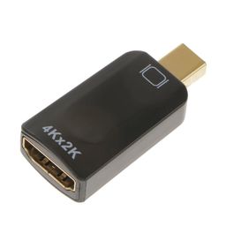 ivelect Mini DP DisplayPort to HDMI Adapter Compatible for Display Port HDMI 1.4 Black image 3