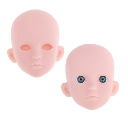 CALANDIS™ 2 Pieces 1/4 Female Bjd Doll Head Sculpt Ball-Jointed Doll Body Parts | Full Size, SD | Dollfie & BJDs | by Brand, Company, Character | Dolls image 3