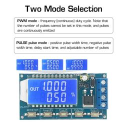 Serplex® Stepper Motor Driver Controller 8A Dual Mode Function Signal Generator, 1Hz-150KHz PWM Motor Speed Regulation/LCD Pulse Frequency Cycle Module Adjustable Driver Module Signal Generator image 4