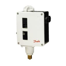 Danfoss RT200 Pressure Control Switch,R: 0.2 to 6 BAR, D: 0.25 to 1.2 BAR, IP 66, G3/8A image 1