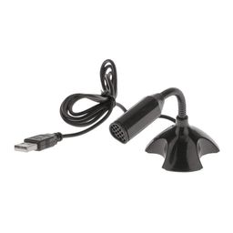Storin Mini Speech Microphone with USB Connector Stand for PC Laptop Desktop image 3