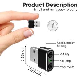 Verilux® Mouse Jiggler Tiny Undetectable Mouse Mover with Separate Mode and ON/Off Buttons, 3 Jiggle Modes Automatically Simulates Mouse Movement to Keep Screen Active, Driver-Free, Plug-and-Play image 5