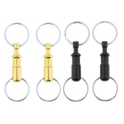 calandis ™ 4 Pieces Breakaway Key Ring Separate Car Keys Quick Release Keychains | Key Chains Rings & Cases | Mens Accessories image 3