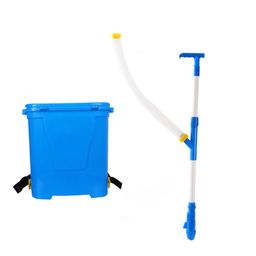 THE STYLE SUTRA Manual Fertilizer Spreader Comfortable Handle 25L for Fruit Trees Vegetables Height Adjustable image 1