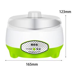 MYADDICTION Yogurt Maker Constant Temperature Fermentation Mini Automatic Yogurt Machine Green PP Liner image 3