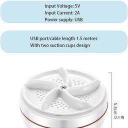 USB Powered Turbine Wash System for Efficient and Convenient Cleaning Solutions image 2