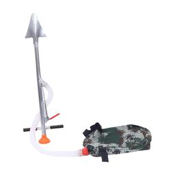 THE STYLE SUTRA Fertilizer Spraying Iron Handheld Broadcast Spreader for Vegetables Farm Cane with Backpack image 1