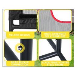 The Style Sutra Badminton Net Set Replacement with Shuttlecocks for Sports Indoor|2 Rackets| Badminton image 3