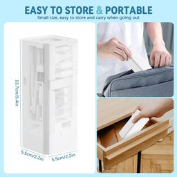 zorbes ZORBES®32 in 1 Multipurpose Device Cleaner Keyboard Cleaning Kit with Brush, Computer Laptop Cleaner, Phone Cleaning Tool, Cleaner Kit for Earbud, Cellphone, PC, Screen, Camera Len, Electronics Device image 2