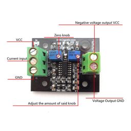 atorse ATORSE® Current To Voltage Module 4-20Ma To 0-10V Isolation Transmitter Signal Converter With Green Base image 3
