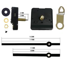 LOOM TREE® 4Xclock Mechanism Hands Long Hands Repair Tool Silent Wall Clock Mechanism Set Style B | Home D?©cor | Clocks | Replacement Parts & Tools image 3