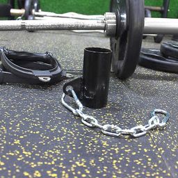 RISE UP ™ T-bar Platform with Chain Attachment for Olympic Bar for Bent Over Row Exercise image 3