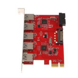 CALANDIS™ PCI-E to USB3.0 5 Port PCI Express Card Connector Adapter 5Gbps with 20 pin | Port Expansion Cards | Interface/Add-On Cards | Computer Components & Parts image 5