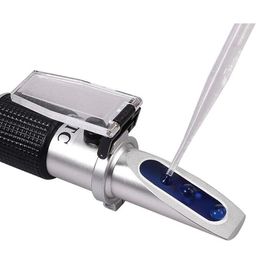 Erma 28-62% Brix Hand Held Sugar Refractometer with Automatic Temperature Compensation (ATC) for Sugar Content Measurement, High Accuracy image 2