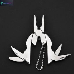 SENTAVIL A Compact Tool for Outdoor Travel, Adventure, Daily Use, and Carrying, the 18-in-1 Stainless Steel Snowflake Portable Multi-Tool, Screwdriver, and Bottle Opener Combination(1pc Silver Color) image 5