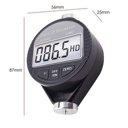 THE STYLE SUTRA Digital Shore Hardness Durometer Tester Tyre Rubber LCD Display Meter New D image 2