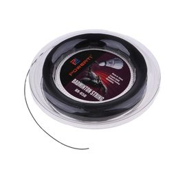 maxbell Durable Nylon Badminton Racket String High Flexibility Black image 1