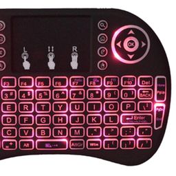 H&D PIPALIYA Mini Wireless Keyboard Tri-Color Backlight Laptop Nightlight Keyboard image 3