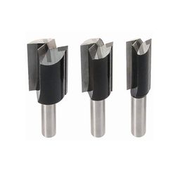 Bosch Router Bit Set, Straight Bits 8 mm Shank, With Euro Hole, DIN EN-847 for Fine Cuts on Wood (6-Pieces) image 3