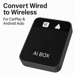 auslese Auslese® Wireless CarPlay Adapter Mini Dongle for iPhone iOS 11 or Android 10 Convert Wired to Wireless Compatible with OEM Cars 2017+ (Ai Box) image 3