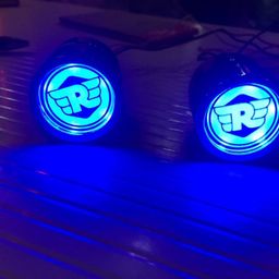 AOW Attractive Offer World Handle Bar End Dual LED Bike Turn Signal Indicator Light (Blue) for Bullet Classic 350 image 3