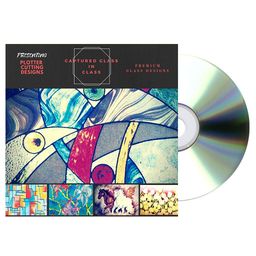 Excel Impex CD ROM containing Premium Glass Designs and Ideas- Capture Glass in Class, 233 Marvellous Pictures and 71 Designs in CorelDraw image 1