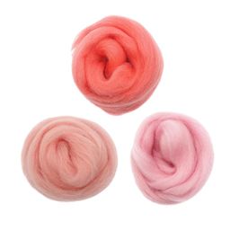 CALANDIS™ 3Pcs/lot Handmade 10g Soft Wool Roving Fibre for Needle Felting Materials | Roving Wool & Fibers | Spinning & Felting | Needlecrafts & Yarn image 5