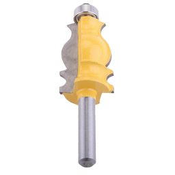 calandis CALANDIS® Architectural Molding 8mm Shank Ogee Chisel Cutter Router Bits Woodworking | Carbide | 1pc Architectural Molding Router Bit image 3
