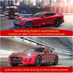 HASTHIP® Car Mouse Repeller with LED 2 in 1 Car Home Use Ultra Sonic Mouse Repellent with Smart Motion Senor Animal Repeller with Switch & Flash Light Multipurpose Animal Repeller Mouse Repellent image 2