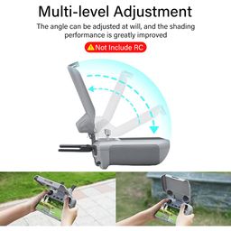 ZORBES Screen Sun Visor Protection Case For Mini 4 Pro Rc,Anti-Glare Sunshade For Remote Controller With Control Handle Cover Anti-Scratch Screen Protector For Dji Mini 4 Pro Rc,Not Include Rc,Grey image 4