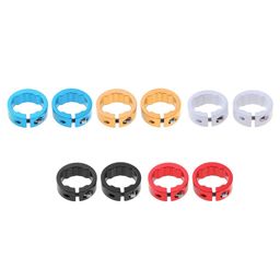 the style sutra THE STYLE SUTRA® 2x2pcs Alloy Bike Handlebar Grip Lock Ring End Locking Ring Black 12mm | Sporting Goods | Cycling | Bicycle Components & Parts | Handlebar Grips Tape & Pads image 4