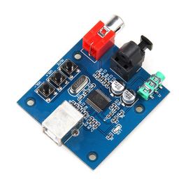 saz dekor PCM2704 USB DAC To SpDIF HiFi Sound Card Decoder Board 3.5mm Analog Output image 3