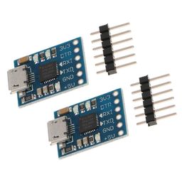 CALANDIS™ 2pcs CP2102 Module Micro USB2.0 to TTL 6 PIN Serial Port Converter UART STC | Development Kits & Boards | Semiconductors & Actives | Electronic Components | Electrical & Test Equipment image 3