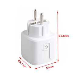 loom tree LOOM TREE® Wireless WIFI Smart EU Plug Switch Remote Control Timing Socket Outlet White | 1 Piece Wifi Smart Plug 1 Piece Manual image 5