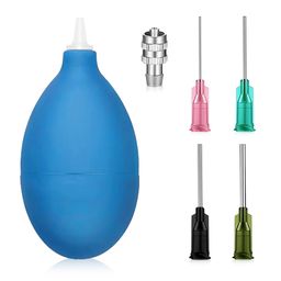 Supvox® Pottery Spray Bottle, Pottery Tools Supplies Ceramic Precision Applicator, Slip Trailing Pottery Glaze Squeeze BottleGlazes Applicator with 5 Attachment Nozzles & 1 Adapter image 1