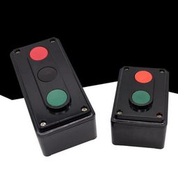 EXPORA LA4-3H 220V/380V 5A Push Button Switch Reset Button Momentary Start Stop image 1