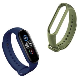 INEFABLE Mi SmartWatch M5 and M6 Watch Straps Original for Mi Watch M5 and M6 Watch Strap Soft Silicone Adjustable Watch Strap-Watch Not Included image 1