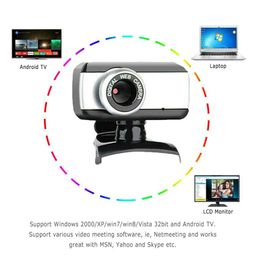 Club Bollywood®Rotatable Web Camera Cam Digital Webcam Camera with Microphone for Pc Laptop| Laptop & Desktop Accessories |• Computers/Tablets & Networking|1 Piece Hd Camera image 5