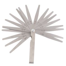 Generic 1 Set Metric Feeler Filler Gauge with 20 Blades Feeler Valves Measure Tool image 2