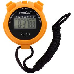 Optifit® Digital Stopwatch Timer 1/100s LCD Digital Stopwatch with Alarm Clock, Time Display, Press Button Control Stopwatch for Coaches, Teacher, Trainer image 1